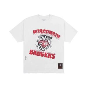 Cactus Jack Travis Scott x Mitchell & Ness University Of Wisconsin New w/ Tag